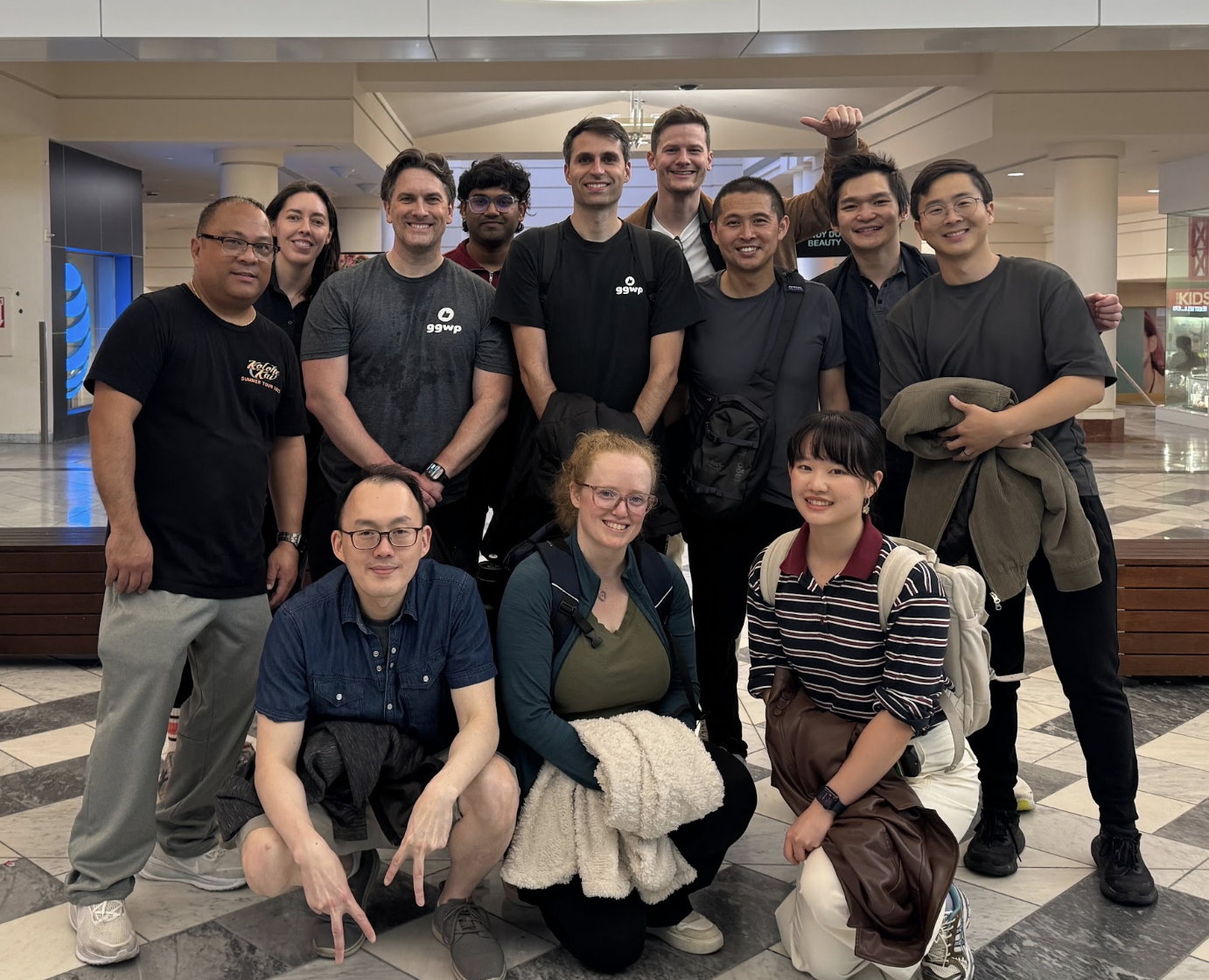GGWP team members at work