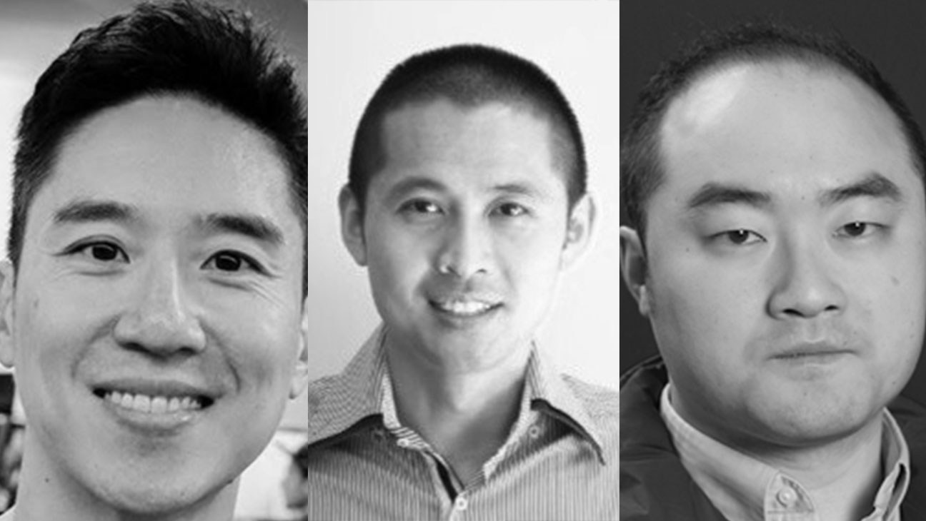 Dennis Fong, Kun Gao and George Ng, the co-founders of GGWP